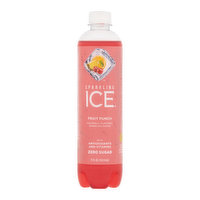 Sparkling Ice Fruit Punch Sparkling Water, 17 Ounce