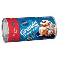 Pillsbury Grands! Cinnamon Rolls, Cinnabon with Icing, 17.5 Ounce