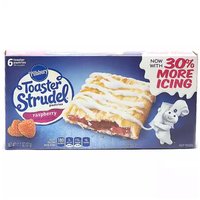 Pillsbury Toaster Strudel Pastries, Raspberry, 11.7 Ounce