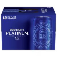 Bud Light Platinum 12pk Cans, 144 Ounce