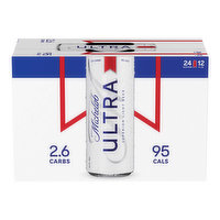 Michelob Ultra Light Beer, Cans (Pack of 24), 288 Ounce