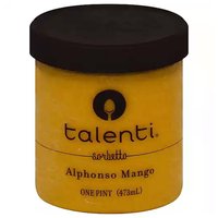 Talenti Alphonso Mango Sorbetto, 16 Ounce