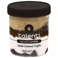 Talenti Gelato Layers, Salted Caramel Truffle, 16 Ounce