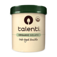 Talenti Organic Gelato, Oak-Aged Vanilla, 16 Ounce