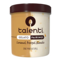 Talenti Gelato Pairings Caramel Pretzel Blondie, 16 Ounce