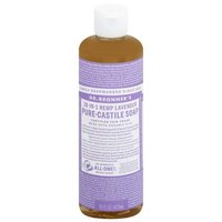 Dr. Bronner's Pure-Castile Lavender Liquid Soap, 16 Ounce