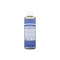 Dr. Bronner's Liquid Soap; Pure Castile Peppermint, 8 Ounce