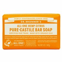 Dr. Bronner's Bar Soap, Pure-Castile Citrus, 5 Ounce