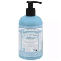 Dr. Bronner's Hand Soap, Unscented, 12 Ounce