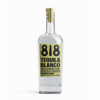 818 Tequila Blanco 80 Proof, 750 Millilitre