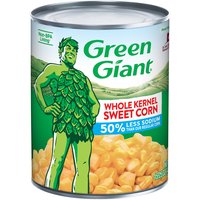 Green Giant Kernel Sweet Corn, Less Sodium, 15.25 Ounce