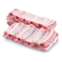 USDA Beef Chuck Short Ribs, Thin, Frozen, 1 Pound