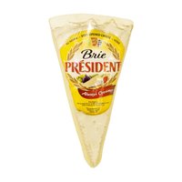 President Whole Brie Cheese, 60%, 1 Pound