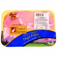 Foster Farms Chicken Thighs, Boneless, 2 Pound