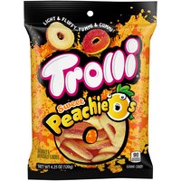 Trolli Sweet Peachie O's Gummi Candy, 4.25 Ounce