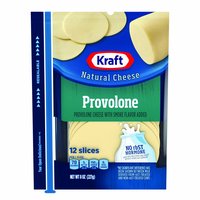Kraft Provolone Cheese Slices, 8 Ounce
