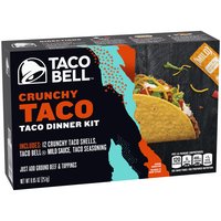 Taco Bell Crunchy Taco Dinner Kit, 8.85 Ounce