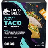 Taco Bell Crunchy & Soft Taco Dinner Kit, 12.77 Ounce