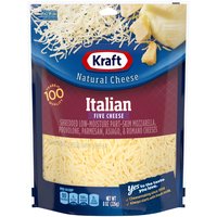 Kraft  Shredded Italian Cheese, 8 Ounce