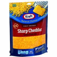 Kraft Shredded Sharp Cheddar Cheese