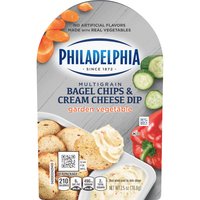 Philadelphia Bagel Chips & Cream Cheese Dip, 2.5 Ounce