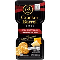 Cracker Barrel Extra Sharp Cheddar Cheese Bites, 2.25 Ounce