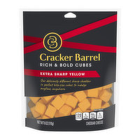 Cracker Barrel Snacking Cube Extra Sharp Cheddar, 6 Ounce