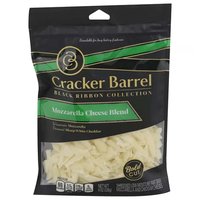 Cracker Barrel Mozzarella Thick Shred, 8 Ounce