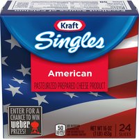 Kraft Singles American Cheese, 16 Ounce