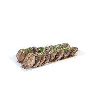 Hamburger Steak with Soy Jalapeno Glaze, 1 Each