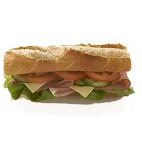 1/2 Submarine Sandwich, Roast Beef, 14 Ounce