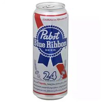 Pabst Blue Ribbon Beer, 24 Ounce