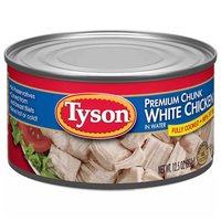 Tyson Chunk White Chicken Breast in Water, 12.5 Ounce