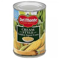Del Monte Cream Style Golden Sweet Corn, 14.75 Ounce