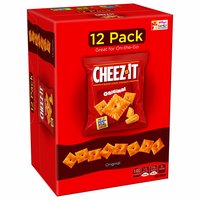 Cheez-It Baked Crackers, Original (Pack of 12), 12 Ounce