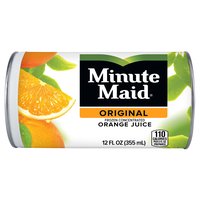 Minute Maid Orange Juice, 12 Ounce