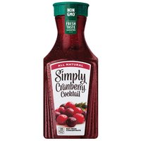 Simply Cranberry Cocktail, 52 Ounce