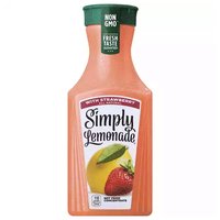 Simply Lemonade with Strawberry, 52 Ounce