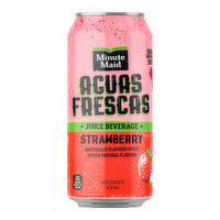 Minute Maid Aguas Frescas Strawberry, 16 Ounce