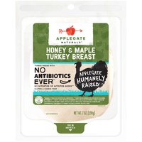 Applegate Turkey Breast, Honey & Maple , 7 Ounce