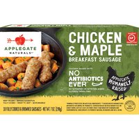 Applegate Sausage, Chicken Maple, 7 Ounce