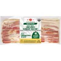 Applegate Organic Sunday Bacon, Uncured , 8 Ounce