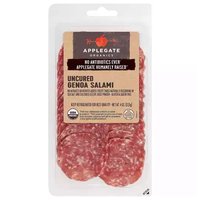 Applegate Organics Uncured Genoa Salami, 4 Ounce