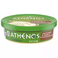 Athenos Hummus, Artichoke & Garlic, 7 Ounce