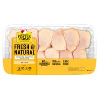 Fresh Foster Farms Chicken Thighs, Boneless, Skinless, Value Pack, 3 Pound