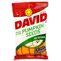 David Pumpkin Seeds, 2.25 Ounce