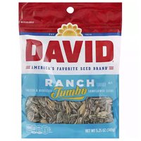 David Sunflower Seeds, Jumbo Ranch, 5.25 Ounce