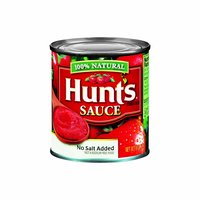 Hunt's Natural Tomato Sauce, No Salt Added, 8 Ounce