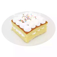 Cake Slice, Yellow, 4 Ounce