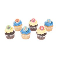 Yellow & Chocolate Cupcakes (6-count), 12 Ounce